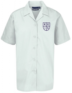 Blouse short sleeves (1pc) 55% Cotton 45% Polyester