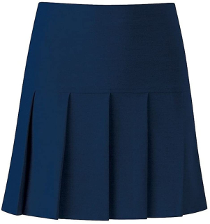 Charleston Pleated Skirt Blue